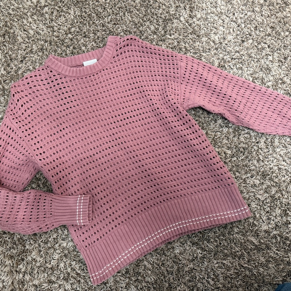 Varley Dusty Rose Fox Knit Women's Sweater